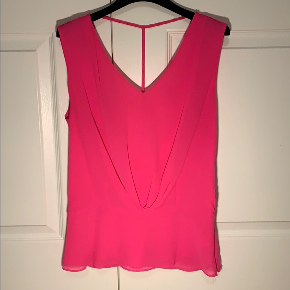 Mendocino Hot Pink T Strap Tank size S
